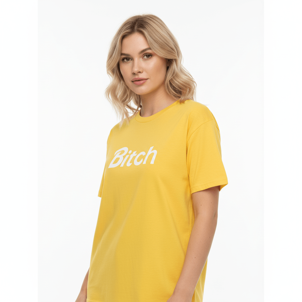 The Statement T-shirt Katoen | Grafische Print Relaxed Fit - Miss Madera