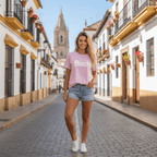 The Statement T-shirt Katoen | Grafische Print Relaxed Fit - Miss Madera