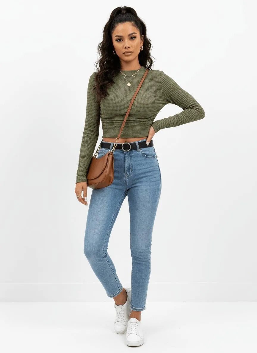 Top vrouwen katoenblend casual outings - Miss Madera