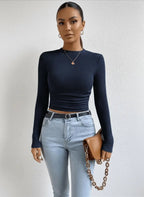 Top vrouwen katoenblend casual outings - Miss Madera