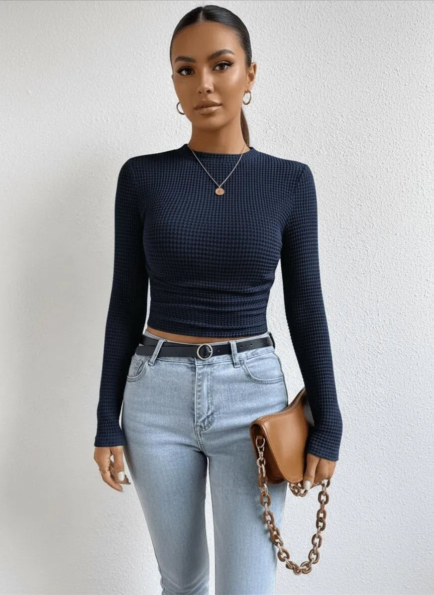 Top vrouwen katoenblend casual outings - Miss Madera