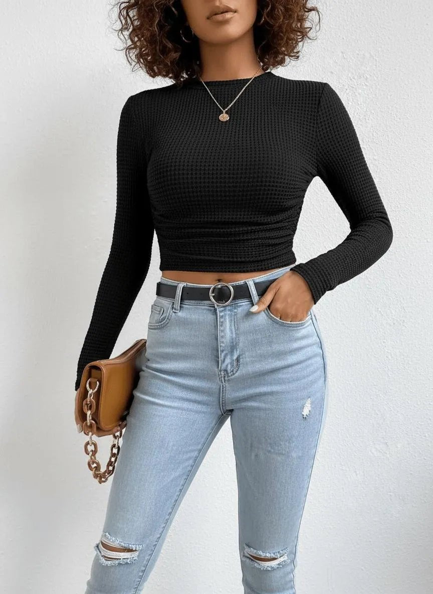 Top vrouwen katoenblend casual outings - Miss Madera