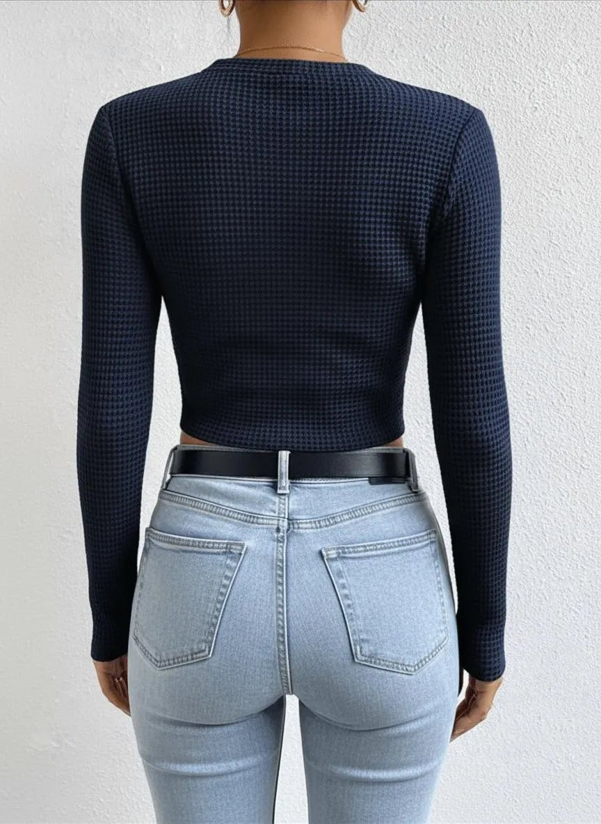 Top vrouwen katoenblend casual outings - Miss Madera