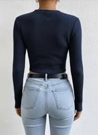 Top vrouwen katoenblend casual outings - Miss Madera