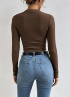 Top vrouwen katoenblend casual outings - Miss Madera