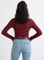 Top vrouwen katoenblend casual outings - Miss Madera