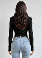 Top vrouwen katoenblend casual outings - Miss Madera