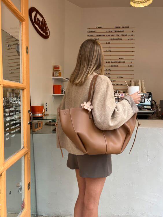 Tote Bag Dames Vintage | Shopper Modern Design - Miss Madera