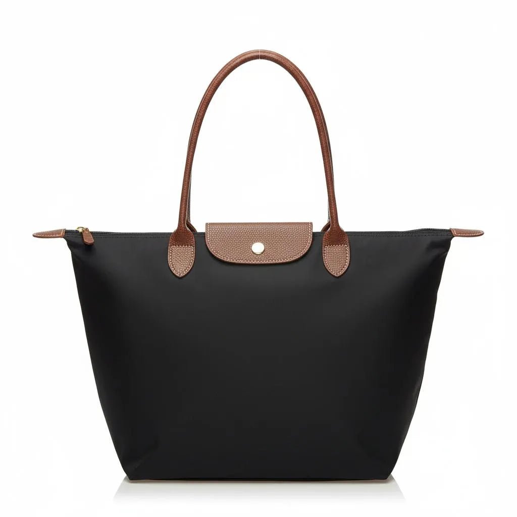 Tote Bag vrouwen Nylon met leer - Miss Madera