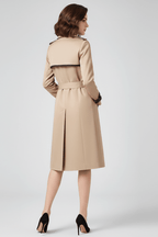 Trenchcoat Dames Getextureerd Ceintuur – Dagelijks | Miss Madera - Miss Madera MIS-4XHD86