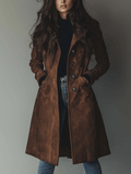 Trenchcoat Dames Klassiek Vintage Stijl – Dagelijks | Miss Madera - Miss Madera MIS-W5JB34