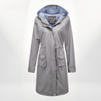Trenchcoat Dames Oversized Denim Dubbelrijig – Najaar | Miss Madera - Miss Madera MIS-3QE1Q3