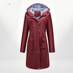 Trenchcoat Dames Oversized Denim Dubbelrijig – Najaar | Miss Madera - Miss Madera MIS-PRP4A3