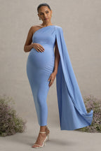Jurk Dames Zwangerschap Maxi Cape Mouw - Polyester