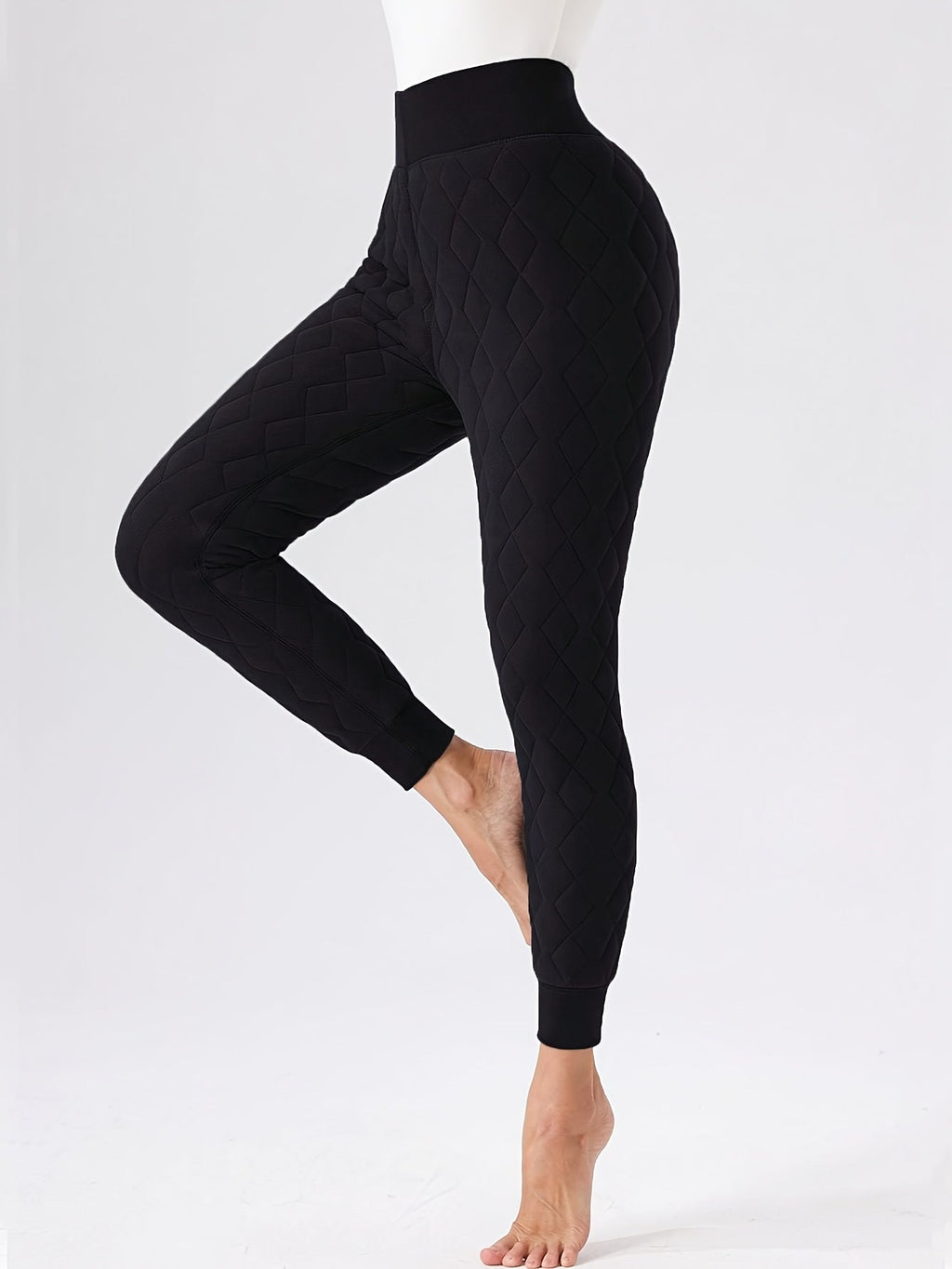 Miss | Broek Dames Gevoerd Nauwsluitend Gewatteerd Winterwarm - Wol