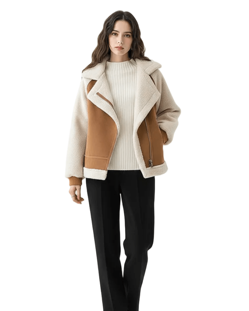 Vest Dames Relaxed Fit Rits – Casual | Miss Madera - Miss Madera MIS-VSW1D5