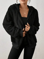 Vest Dames Relaxed Rits Fleece – Herfst Winter | Miss Madera - Miss Madera MIS-ZWV0EJ