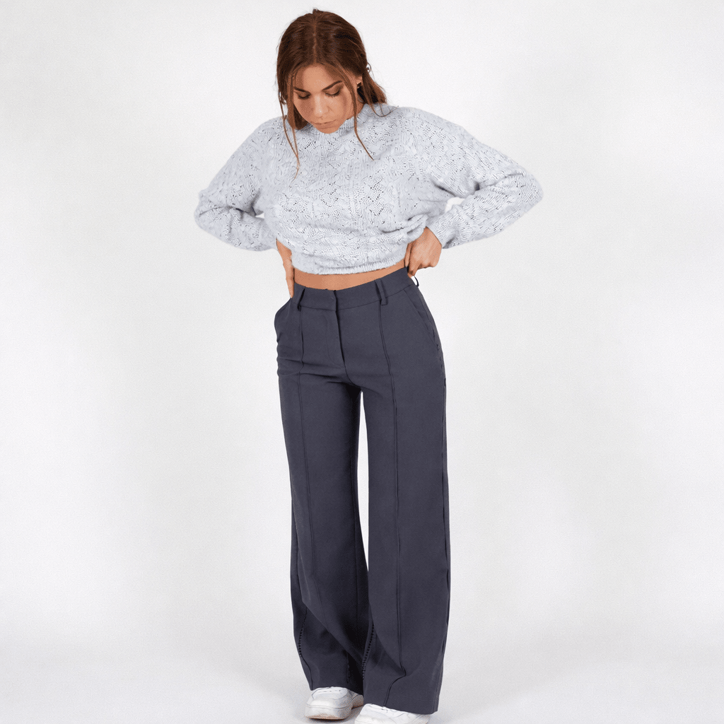Wide Leg Broek Polyestermix - Miss Madera - Miss Madera