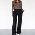 Wide Leg Broek Polyestermix - Miss Madera - Miss Madera
