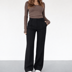Wide Leg Broek Polyestermix - Miss Madera - Miss Madera