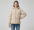 Winterjas Dames Getailleerd Gewatteerd Capuchon – Winter | Miss Madera - Miss Madera MIS-CAVGKW