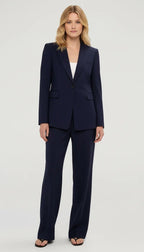 Wollen Blazer Dames | Getailleerd Enkele Knoop - Miss Madera