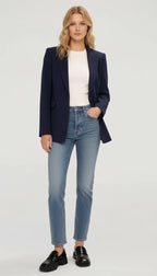 Wollen Blazer Dames | Getailleerd Enkele Knoop - Miss Madera