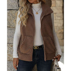 Miss | Bodywarmer Dames Losjes Vallend Ritsdetail Casual